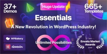 Essentials - Multipurpose WordPress Theme