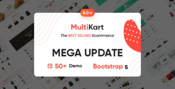 Multikart - eCommerce HTML + Admin + Email + Invoice Template