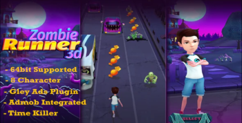 Zombie Runner 3d - Complete Unity Template