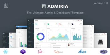 Admiria - Node Js Admin & Dashboard Template