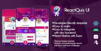 Quizzes App Template - Android & iOS