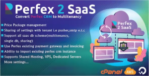 Perfex CRM SaaS Module - Transform Your Perfex CRM into a Powerful Multi-Tenancy Solution