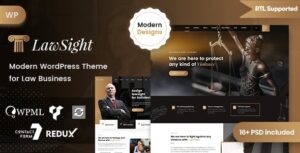 Lawsight - Law & Lawyer WordPress Theme